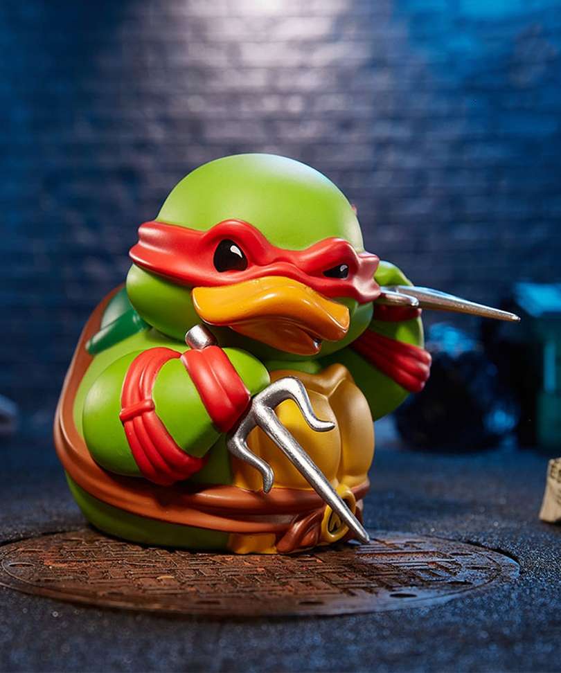 TUBBZ Cosplay Duck Collectible " Ninja Turtles Raphael "