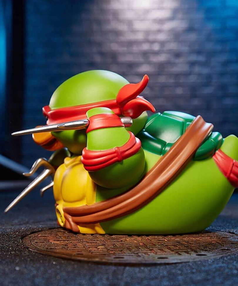 TUBBZ Cosplay Duck Collectible " Ninja Turtles Raphael "