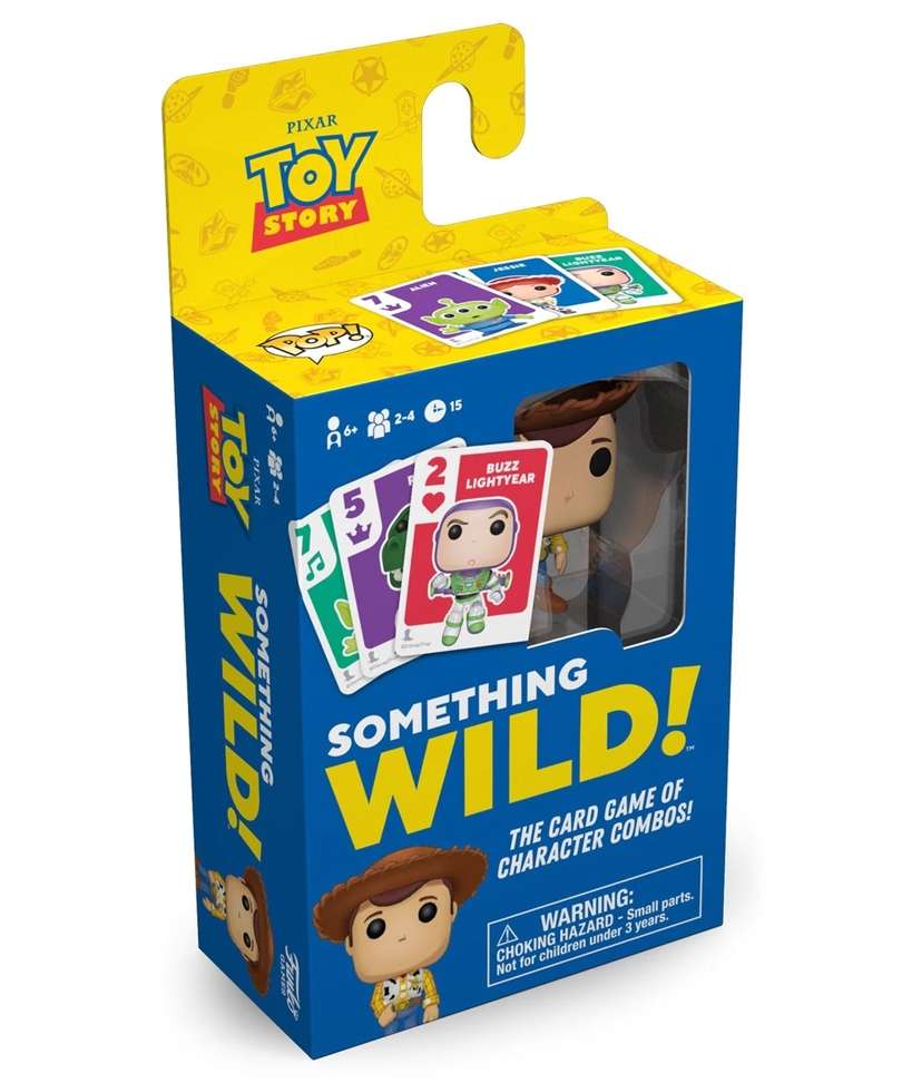 Gioco da tavolo Disney Toy Story " Card Game Something Wild! Lingua Italiano  "