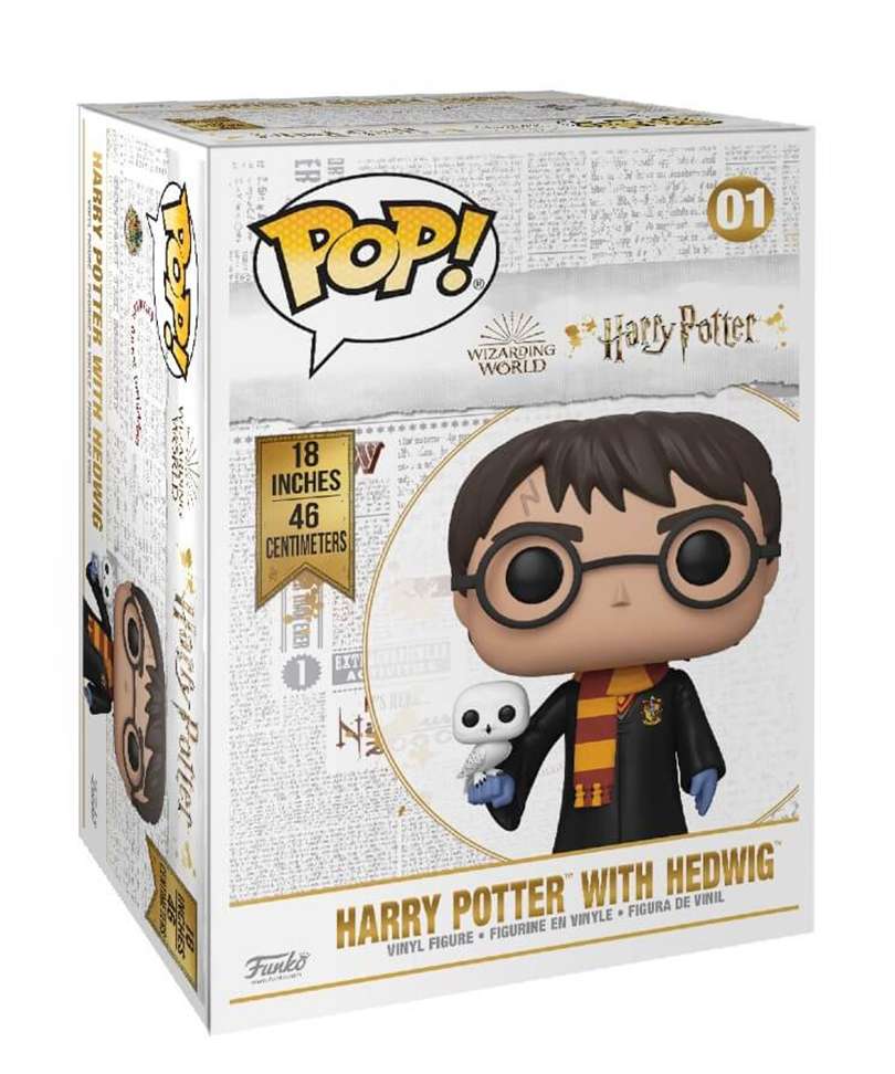 Funko Pop Harry Potter " Harry Potter (with Hedwig) (18-Inch) "