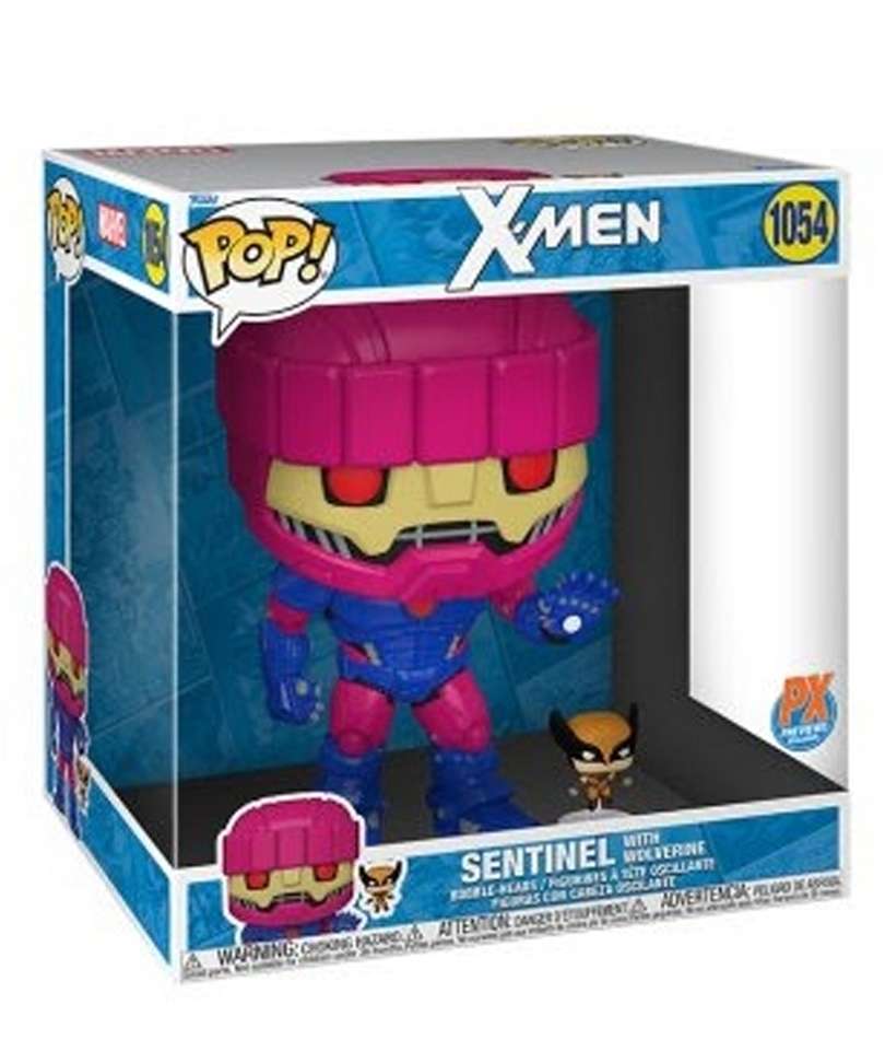 Funko Pop Marvel " Sentinel with Wolverine "