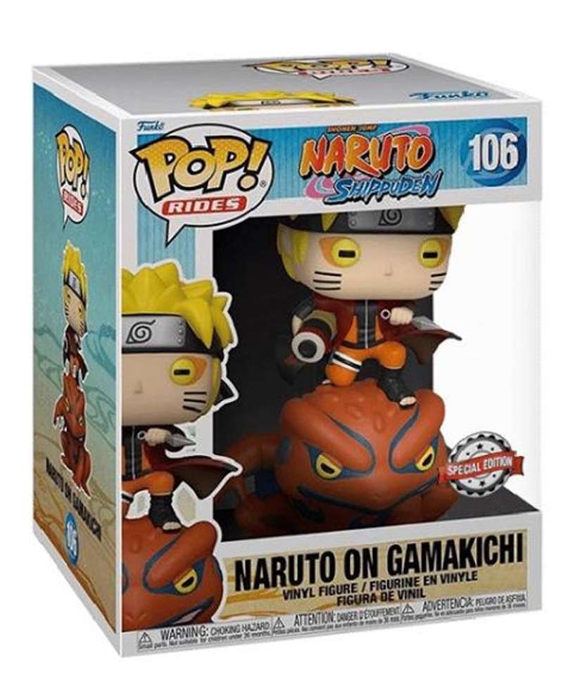 Funko Pop Anime - Naruto " Naruto on Gamakichi "