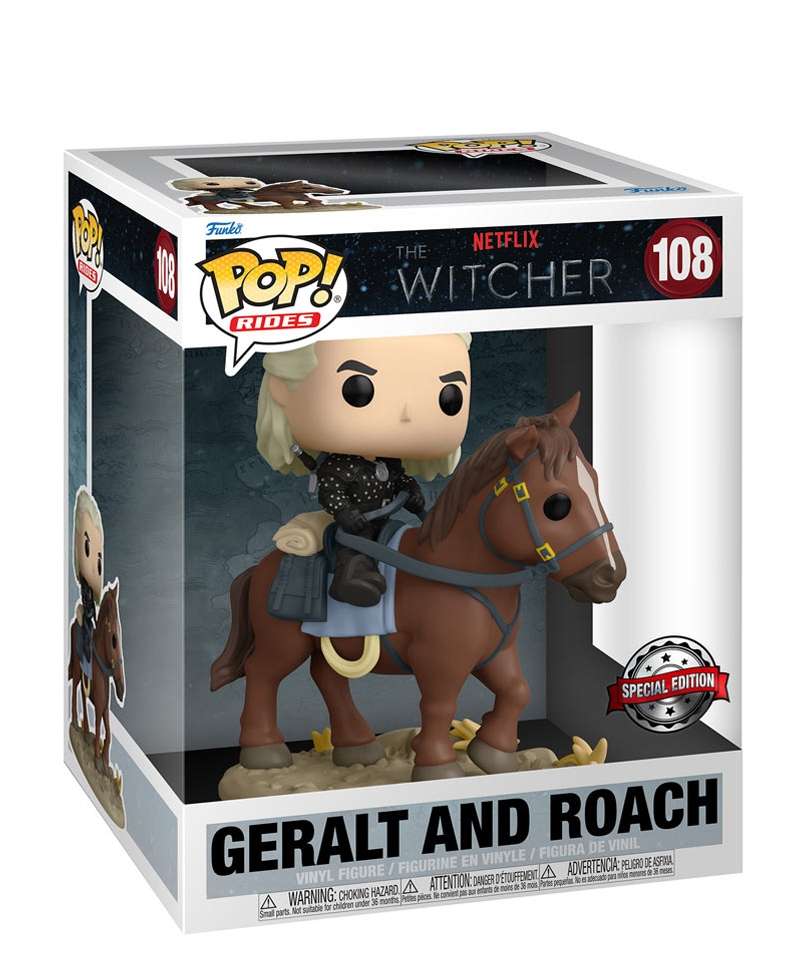 Funko Pop The Witcher " Geralt and Roach "