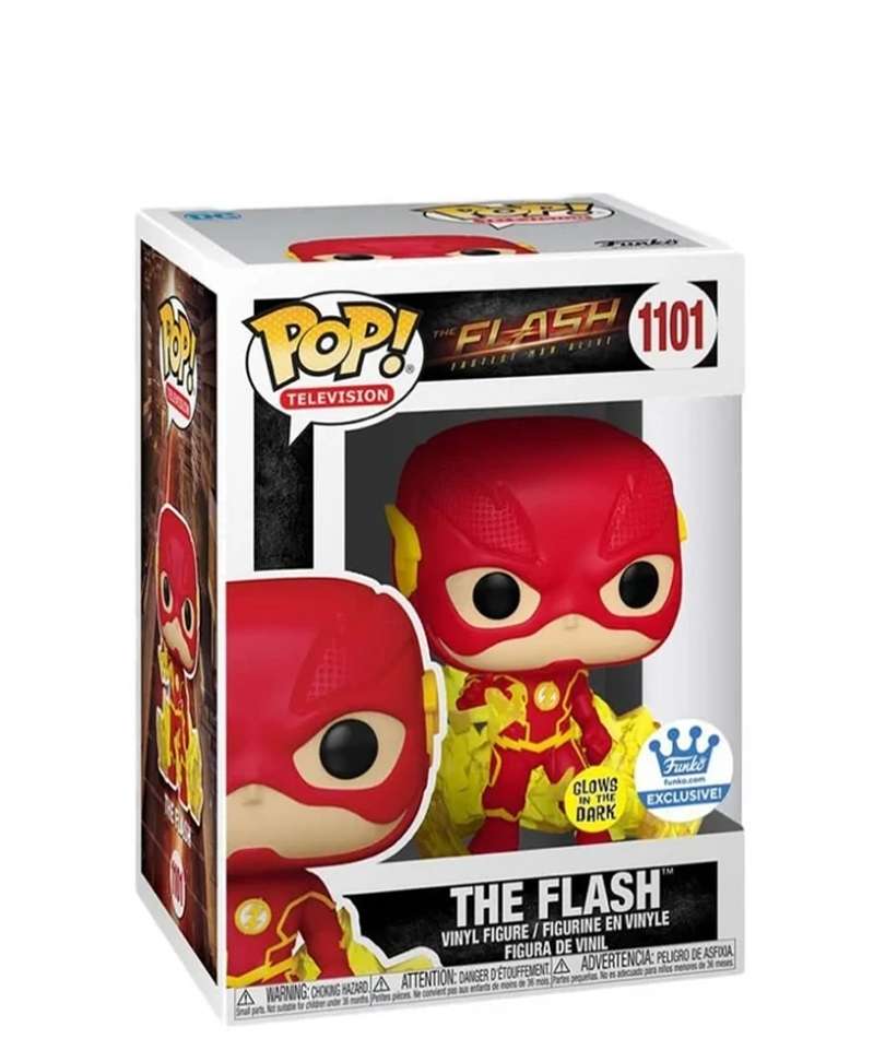 Funko Pop Serie The Flash " The Flash (Speed Force) (Glow In The Dark) "