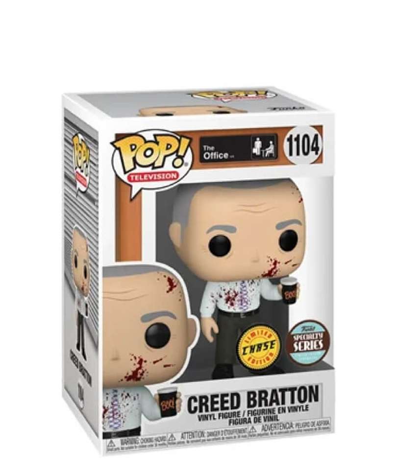 Funko Pop Serie The Office " Creed Bratton (Bloody) (Chase) "