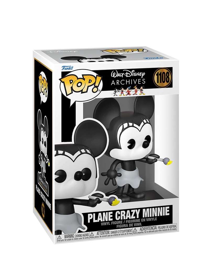 Funko Pop Disney  " Plane Crazy Minnie (1928) "