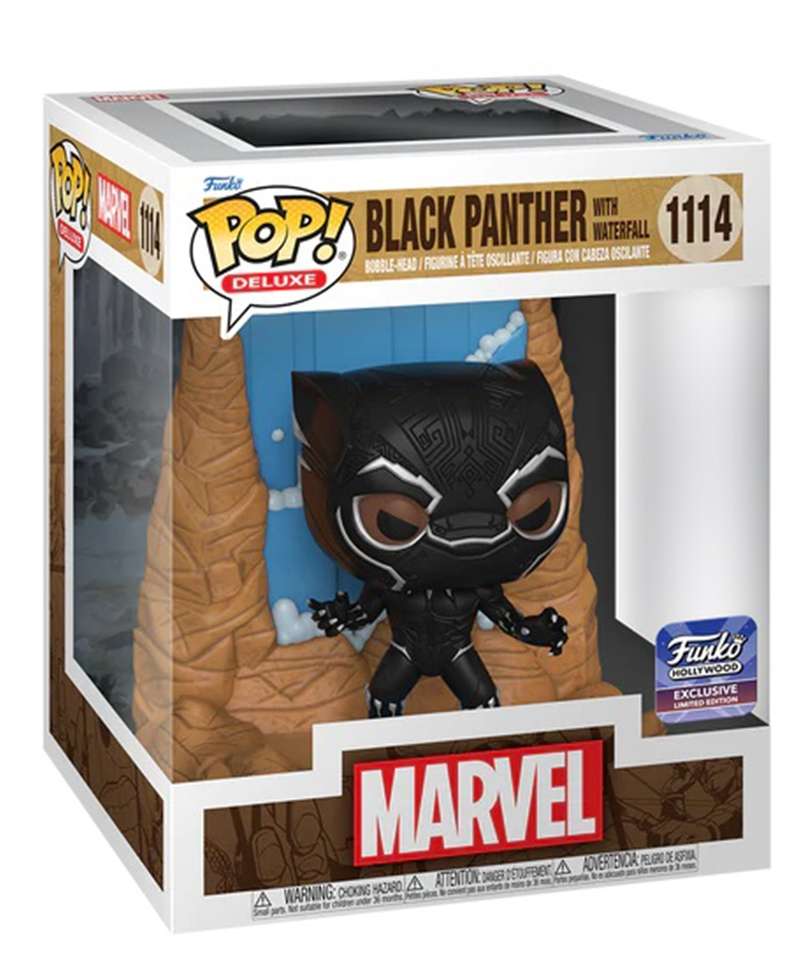 Funko Pop Marvel " Black Panther with Waterfall "