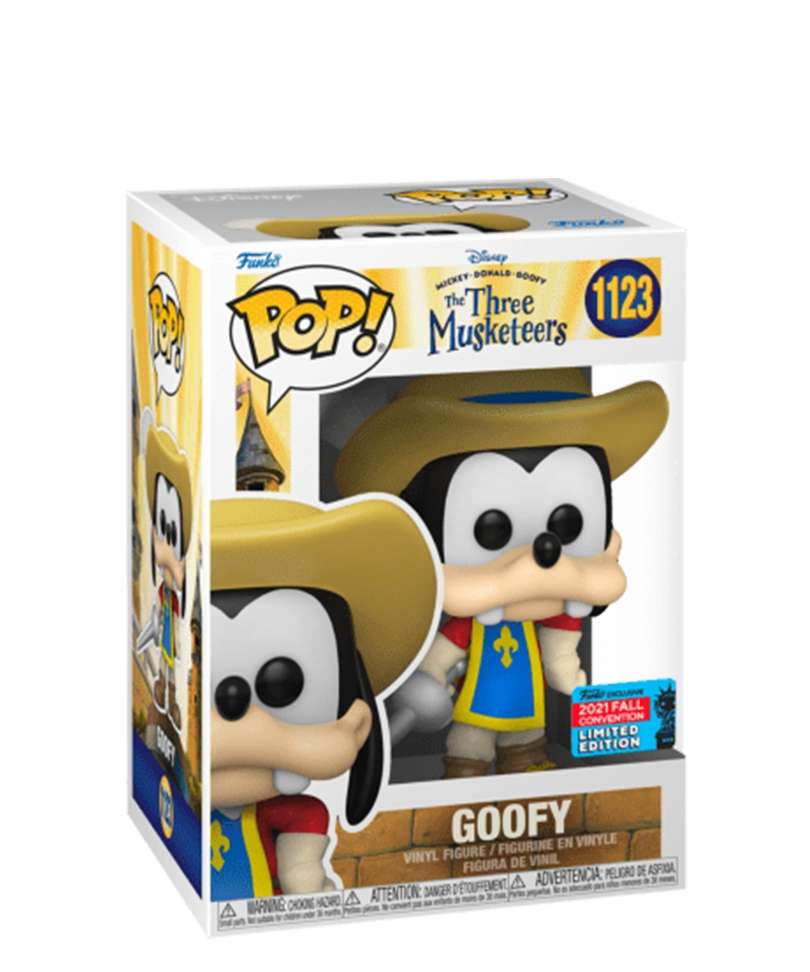 Funko Pop Disney  " Goofy (The Three Musketeers) [Fall Convention] "