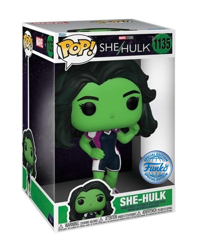Funko Pop Marvel " She-Hulk in Super Suit 10-Inch  "