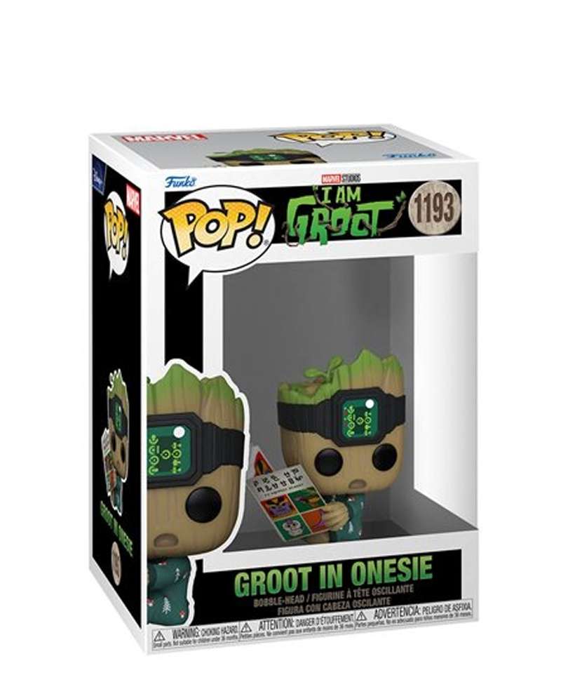 Funko Pop Marvel " Groot in Onesie (Reading) "