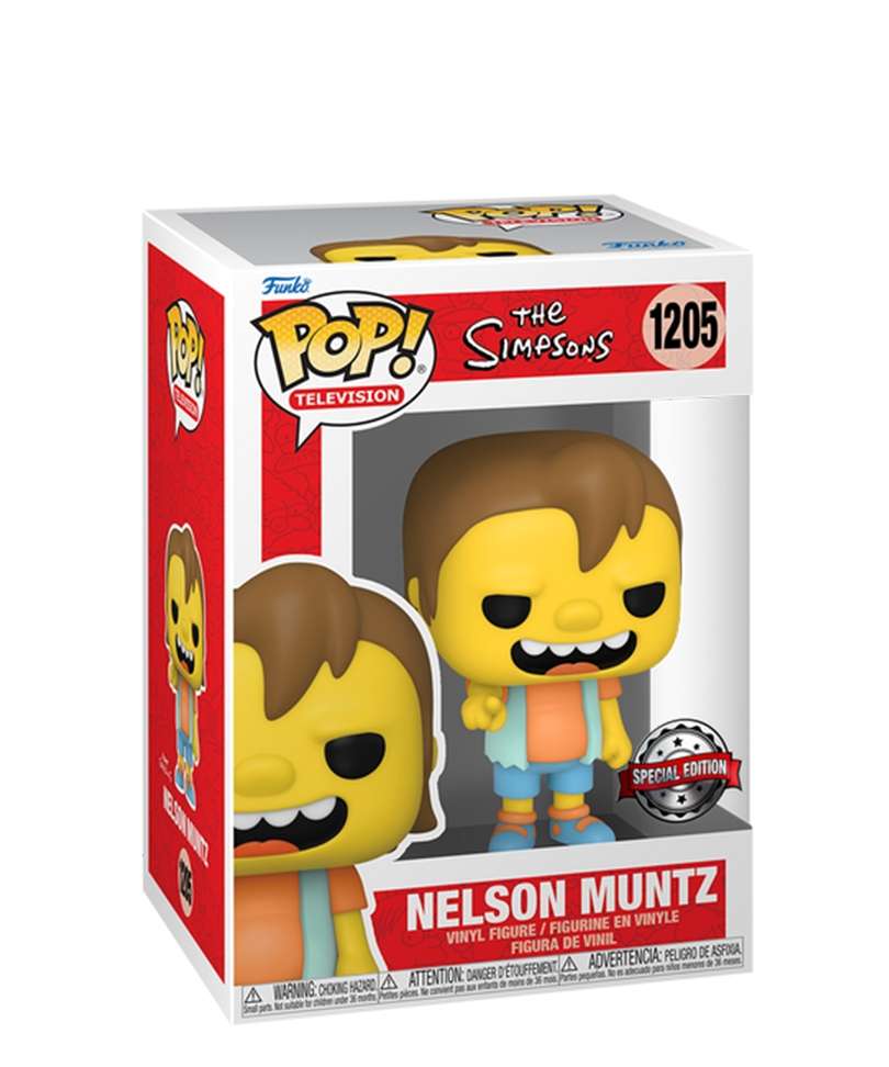 Funko Pop The Simpsons " Nelson Muntz "