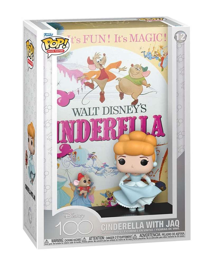 Funko Pop Disney " Cinderella with Jaq "