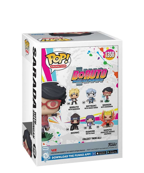 Funko Pop Anime - Boruto Series " Sarada with Sharingan "