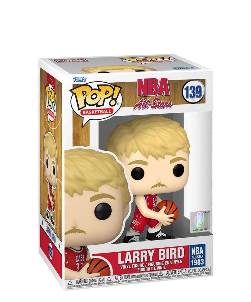 Funko Pop NBA " Larry Bird (Red All Star Uni 1983) "