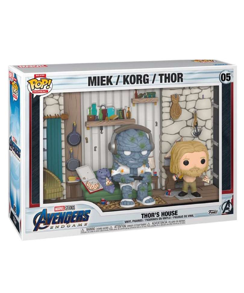 Funko Pop Marvel " Miek / Korg / Thor "