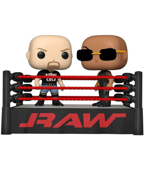 Funko Pop WWE  " Stone Cold Steve Austin and The Rock "