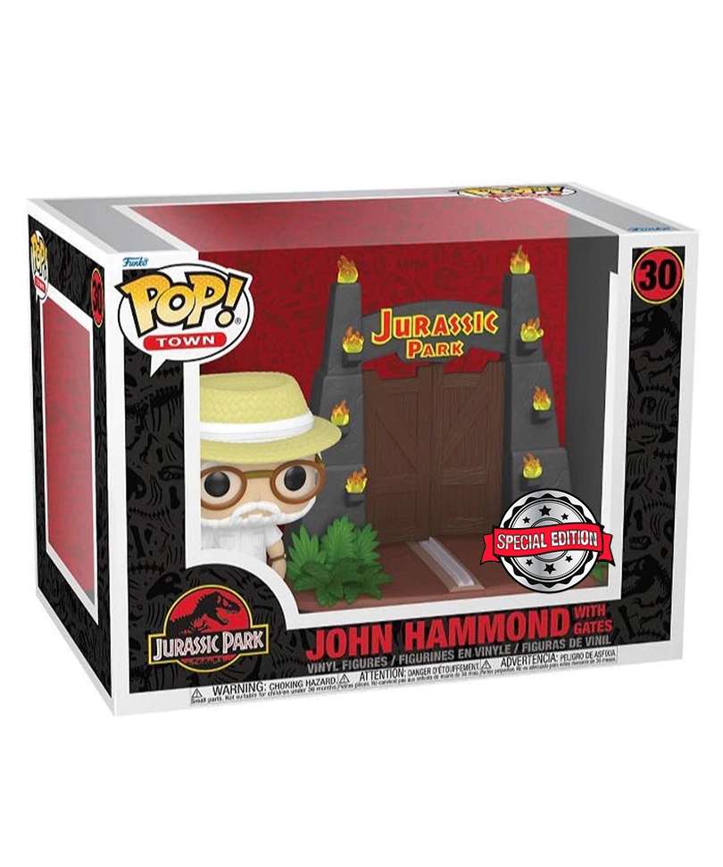 Funko Pop Film Jurassic Park " John Hammond with Gates "