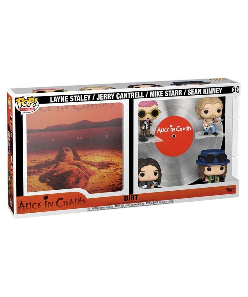 Funko Pop Music " Layne Staley / Jerry Cantrell / Mike Starr / Sean Kinney "