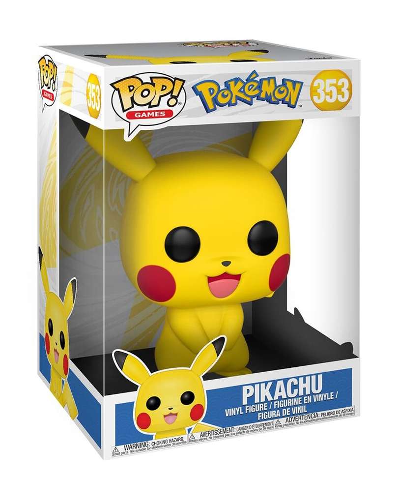 Funko Pop Pokemon " Pikachu (10-Inch) "