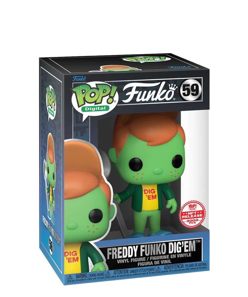 Funko Pop Digital " Freddy Funko Dig'Em "