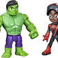 Personaggi Marvel Spidey e i suoi fantastici amici "Hulk miles morales"