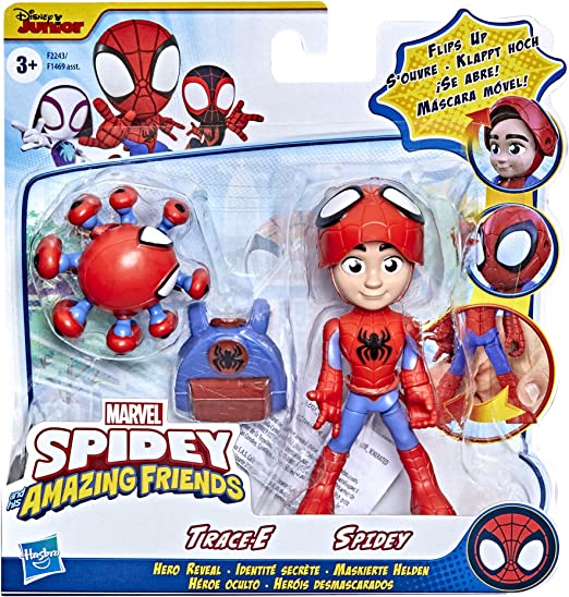 Marvel characters Spidey and his amazing friends " Trace &amp; Spidey "