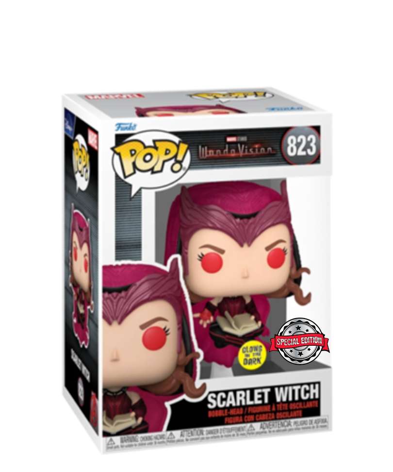 Funko Pop Marvel " Scarlet Witch (Darkhold) Glow in the Dark "