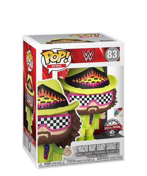Funko Pop WWE  " "Macho Man" Randy Savage (Checkered Glasses) "