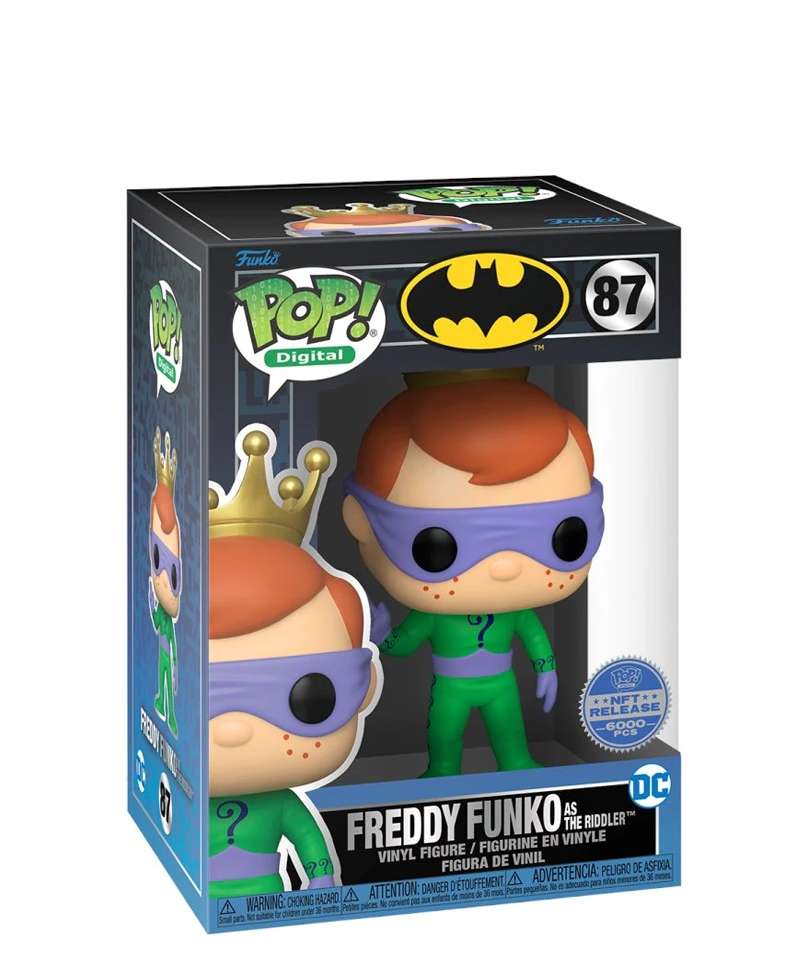 Funko Pop Digital " Freddy Funko as The Riddler "