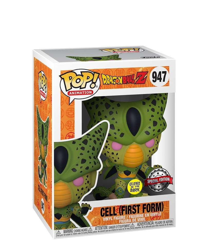 Funko Pop Dragon Ball "Cell (First Form) (Glow in the Dark)"