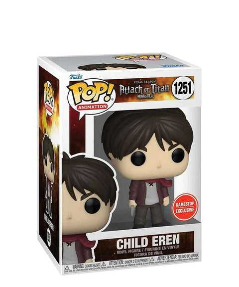 Funko Pop anime " Attack on Titan - Final Season Exclusive Collector Box "