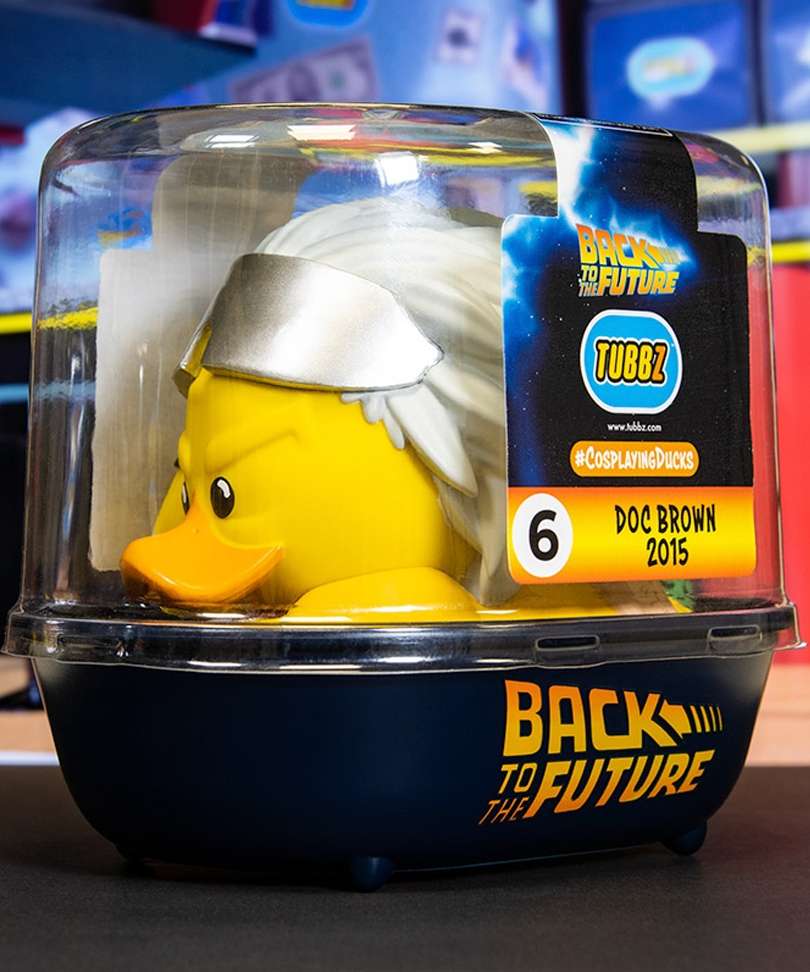 TUBBZ Cosplay Duck Collectible "  Back To The Future (Ritorno al Futuro) Doc Brown 2015 "