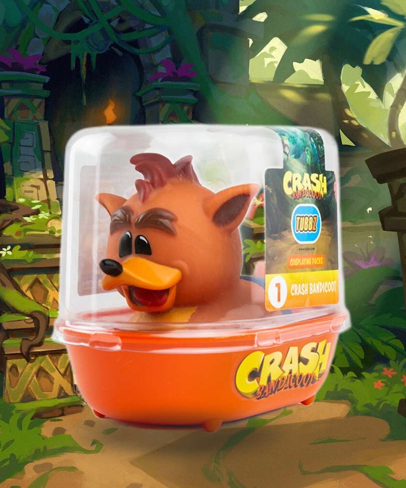 TUBBZ Cosplay Duck Collectible " Crash Bandicoot Crash "