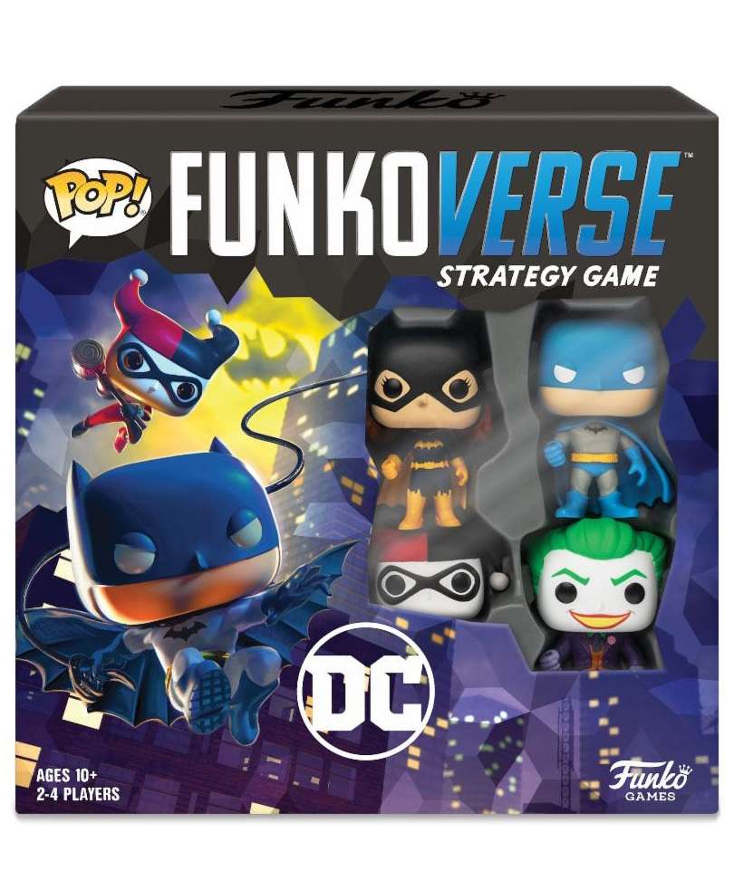 Gioco da tavolo Marvel " DC Comics Funkoverse Board Game 4 Character Base Set English Version "