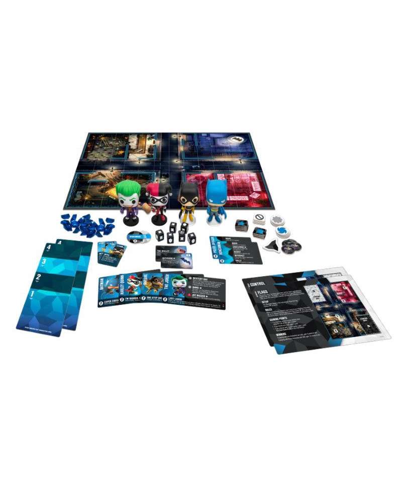 Marvel board game "DC Comics Funkoverse Board Game 4 Character Base Set English Version"