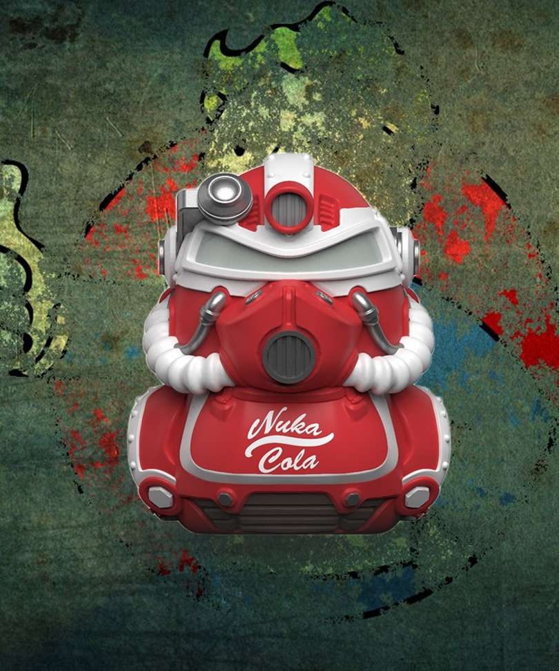 TUBBZ Cosplay Duck Collectible " Fallout Nuka Cola T-51 "