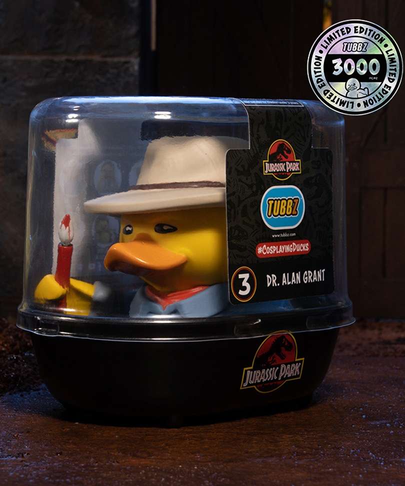 TUBBZ Cosplay Duck Collectible " Jurassic Park Dr. Alan Grant "