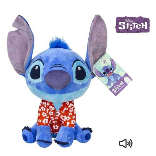 Disney Plush Toy "Stitch Hawaii" With Sound