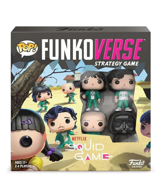 Board game Squid Game "Funkoverse Board Game 4 Character Base Set English Version"