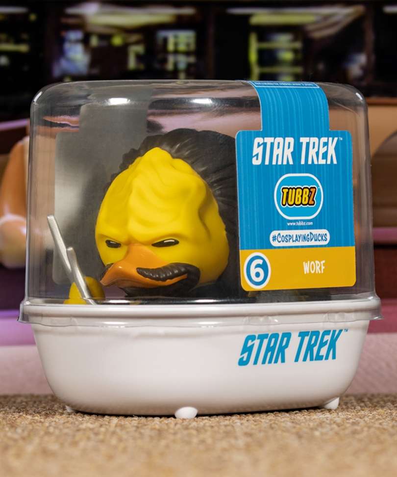 TUBBZ Cosplay Duck Collectible " Star Trek Worf "