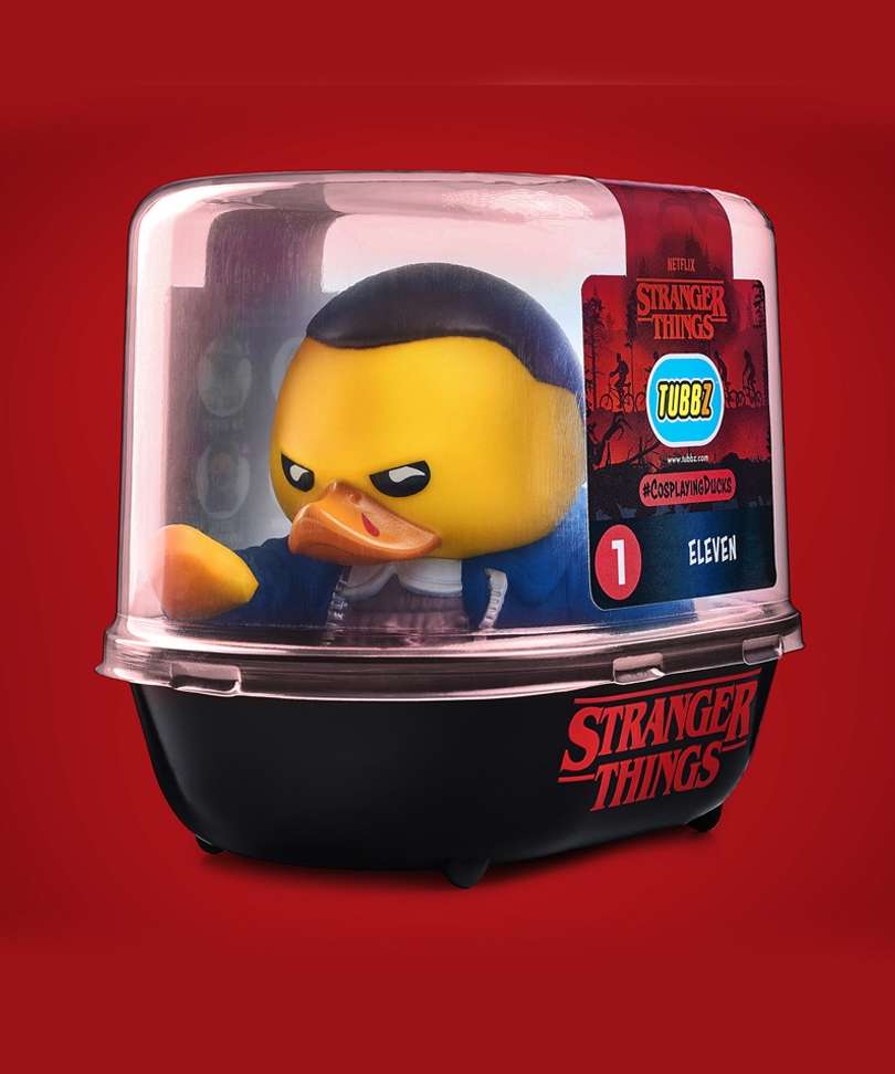 TUBBZ Cosplay Duck Collectible " Stranger Things Eleven (undici) "