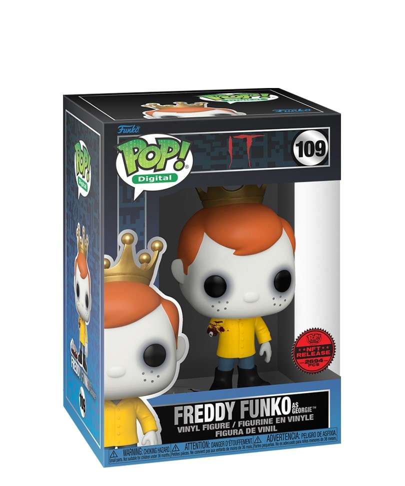 Funko Pop Digital " Freddy Funko as Georgie (Royalty) "