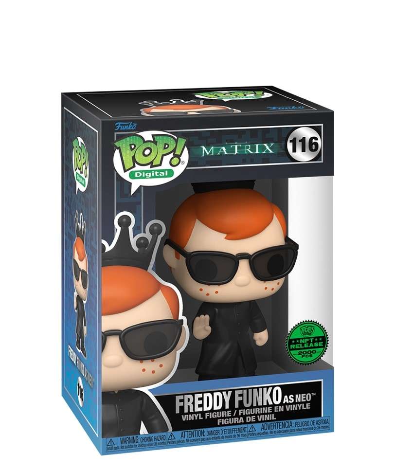 Funko Pop Digital " Freddy Funko as Neo (Royalty) "